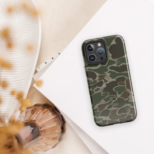 Camo Tough Case for iPhone With Real Hunter Camouflage
