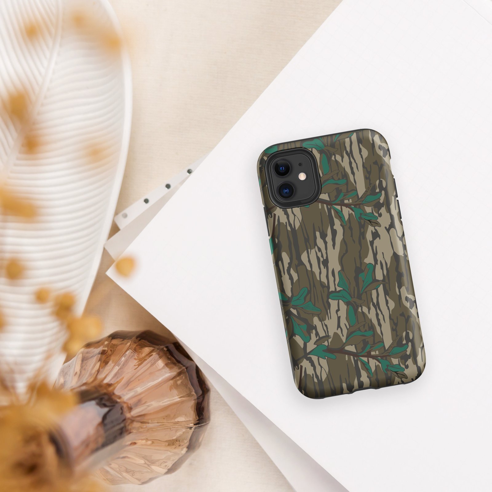 Rugged Camo Tough Case for i Phone – Ultimate Outdoor Protection