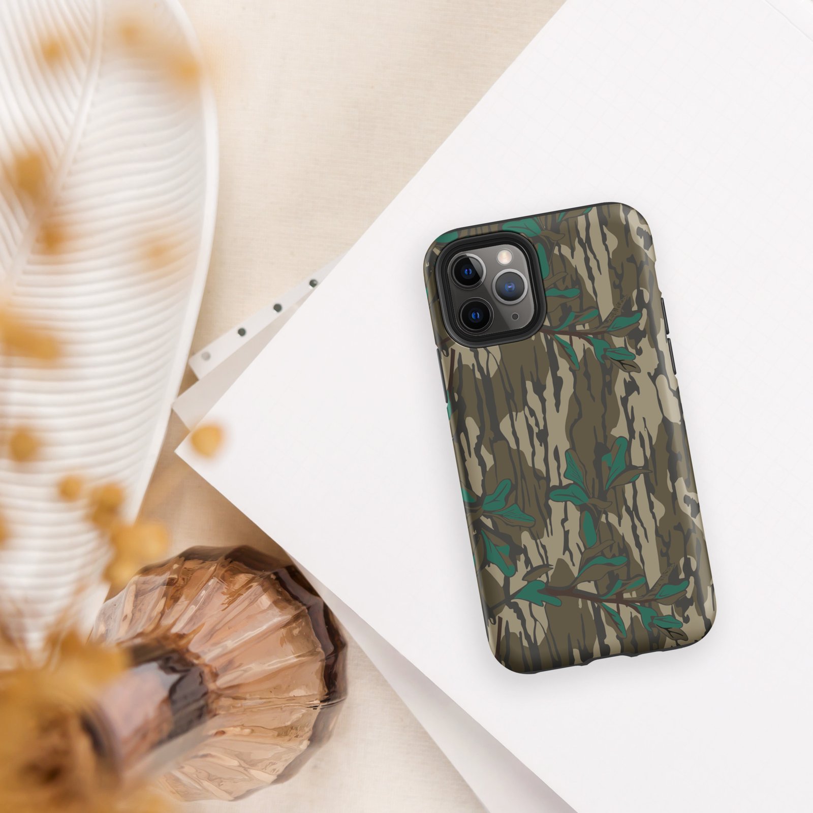 Rugged Camo Tough Case for i Phone – Ultimate Outdoor Protection