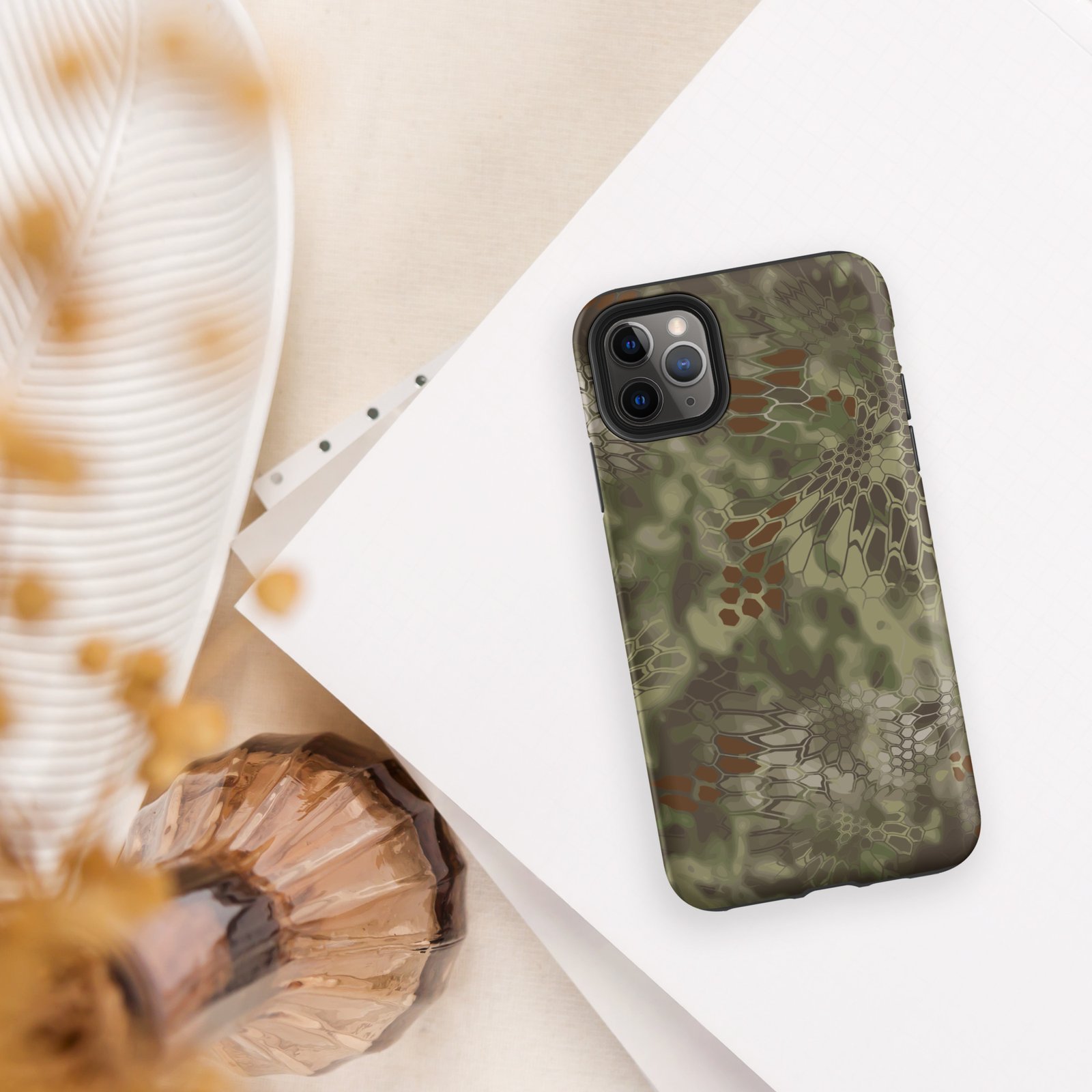 Rugged Camo i Phone Case – Stylish Outdoor Protection