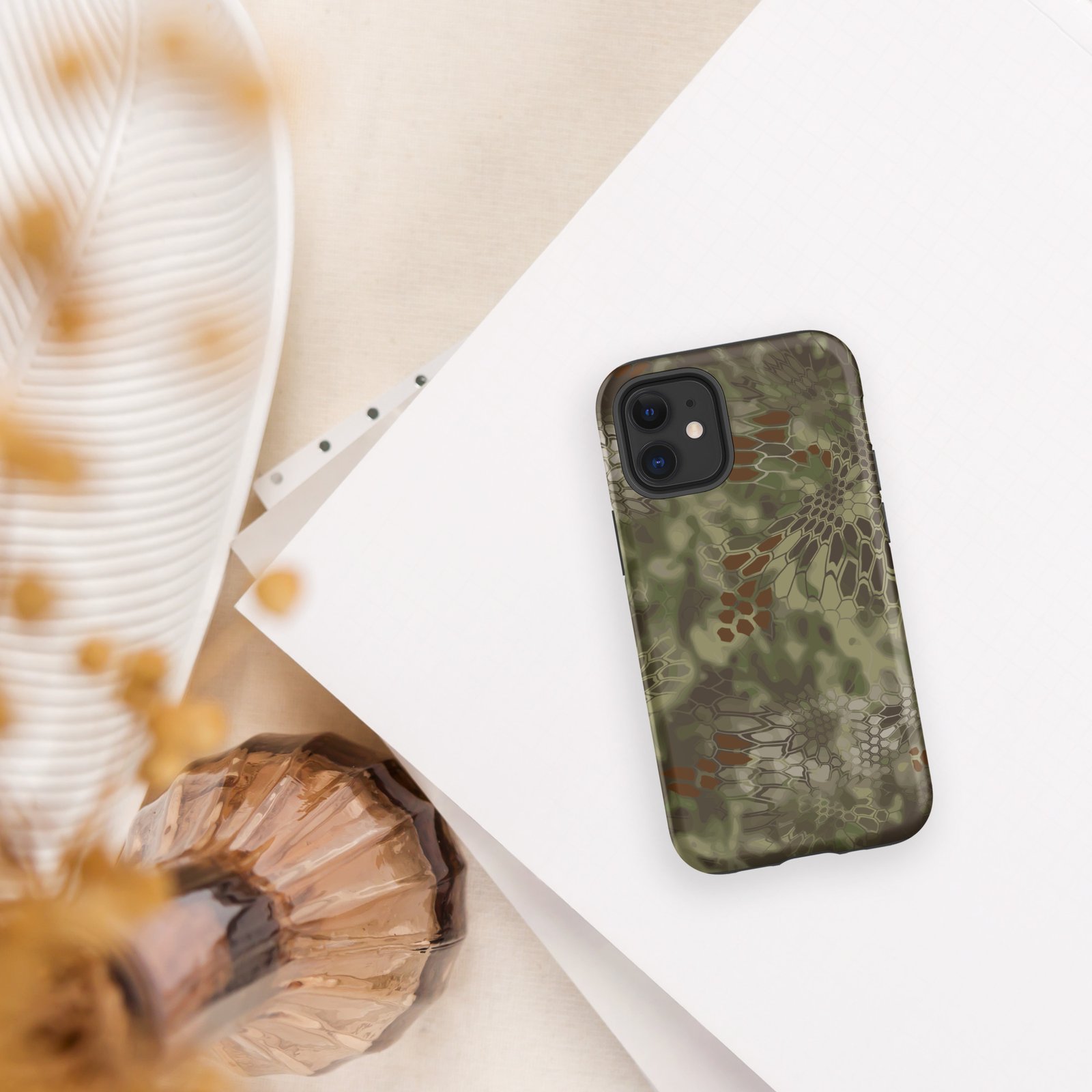 Rugged Camo i Phone Case – Stylish Outdoor Protection