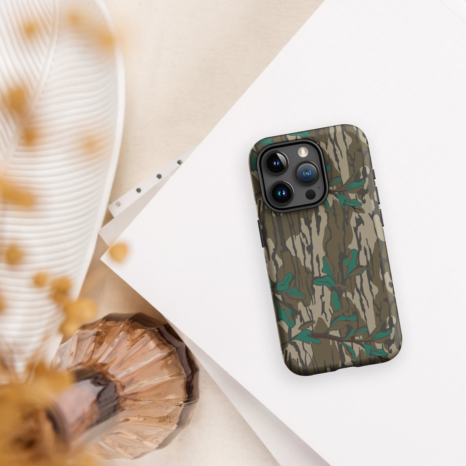 Rugged Camo Tough Case for i Phone – Ultimate Outdoor Protection