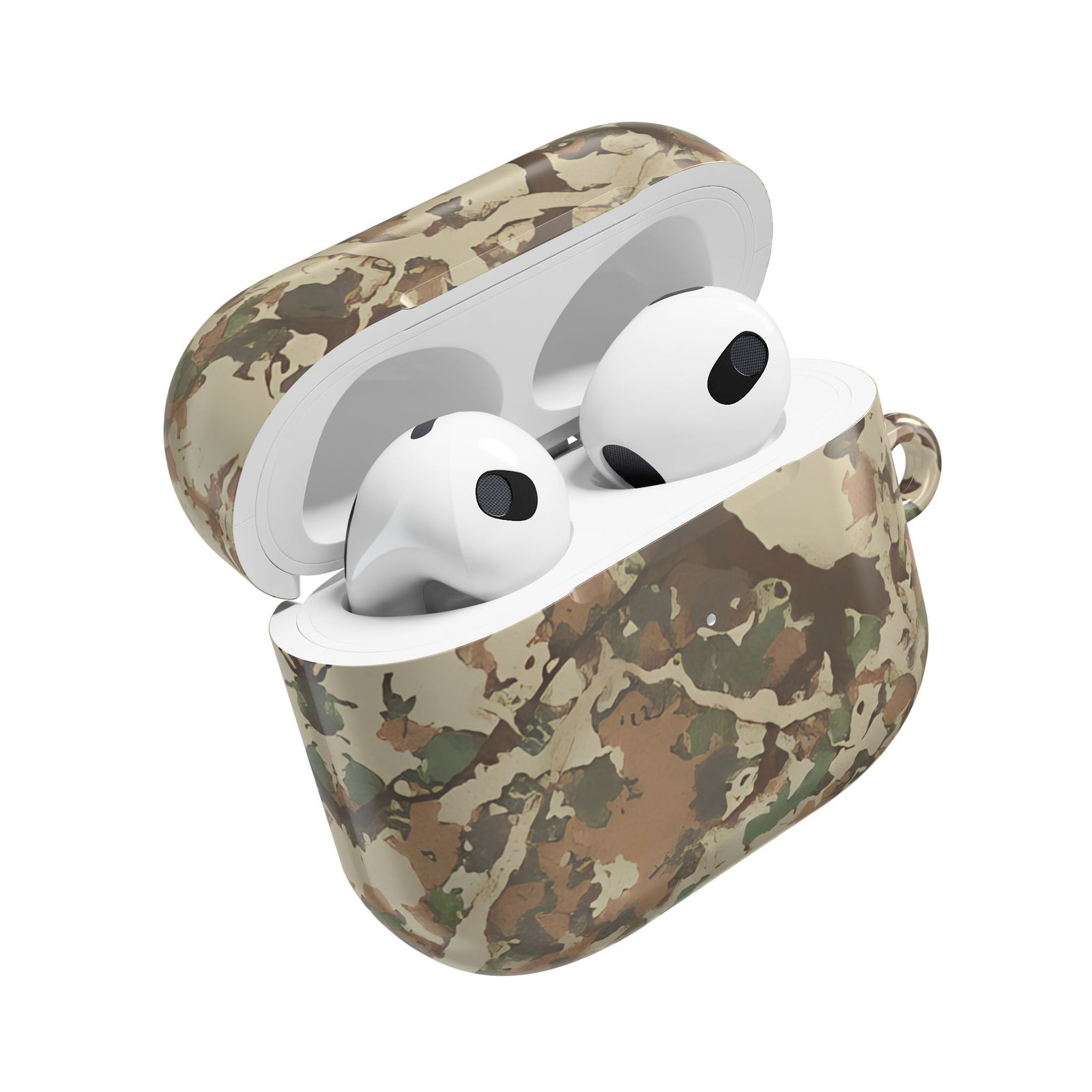 Stylish Camo AirPod Cases, Camo Wireless Earbud Holder, Unique Tech Accessory for Men, Perfect Gift for Hunters, First Lite, Fusion