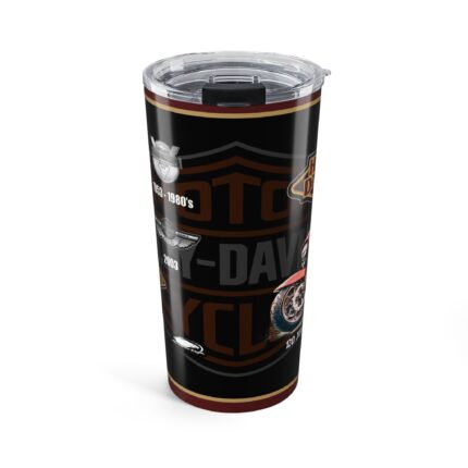 120th Harley-Davidson Motorcycle Tumbler 20oz, Perfect Gift for Bikers, Summer Road Trips, Father’s Day, Bike Week, Travel Mug