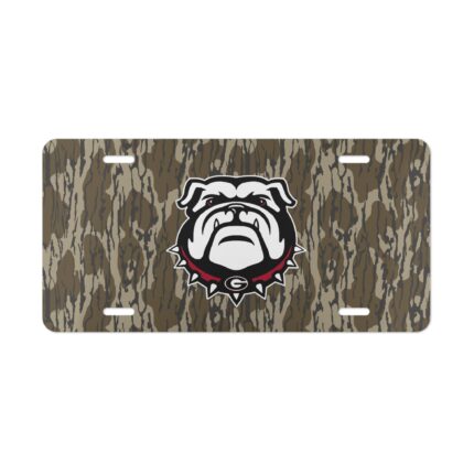 Fade-Resistant Hunter Camo Front Plate for Trucks & Cars