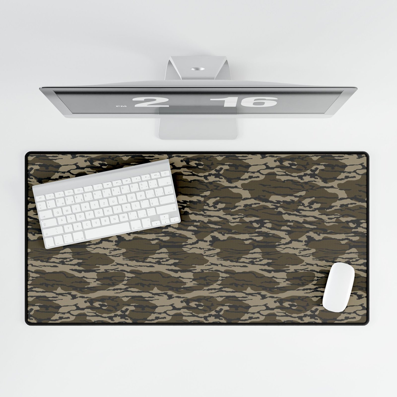 Stylish Desk Mats for Home Office, Ergonomic Desk Accessories, Elegant Work Surface, Gift for Students, Camouflage and Black Designs