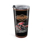 120th Harley-Davidson Motorcycle Tumbler 20oz, Perfect Gift for Bikers, Summer Road Trips, Father’s Day, Bike Week, Travel Mug