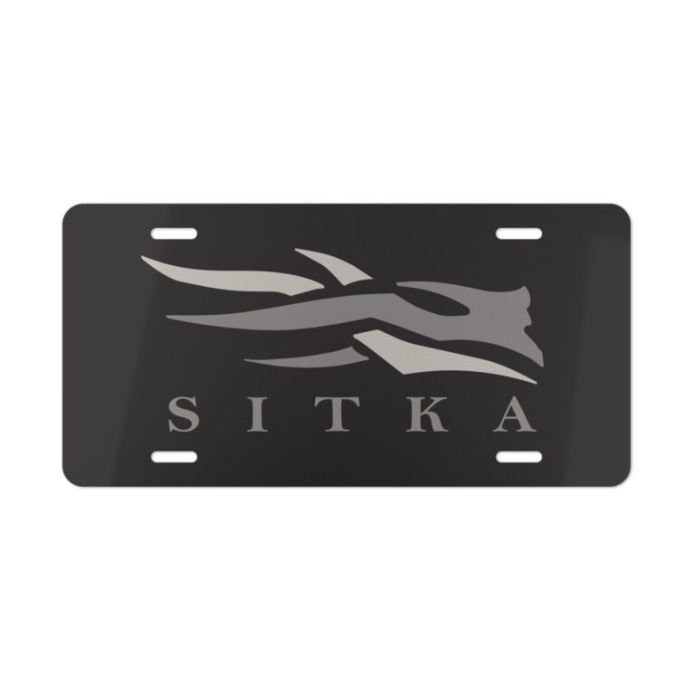 Darken Your Front End with a Sitka Blackout Camo Plate