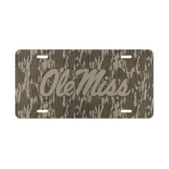 Custom Camo Vanity Plate Ole Miss V2