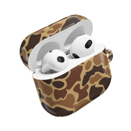 Stylish Camo AirPod Cases, Camo Wireless Earbud Holder, Unique Tech Accessory for Men and Women, Perfect Gift for Hunters, Outdoorsy Vibes