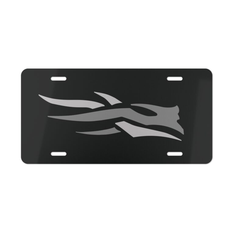 Darken Your Truck Front with Sitka Camo Vanity Plate