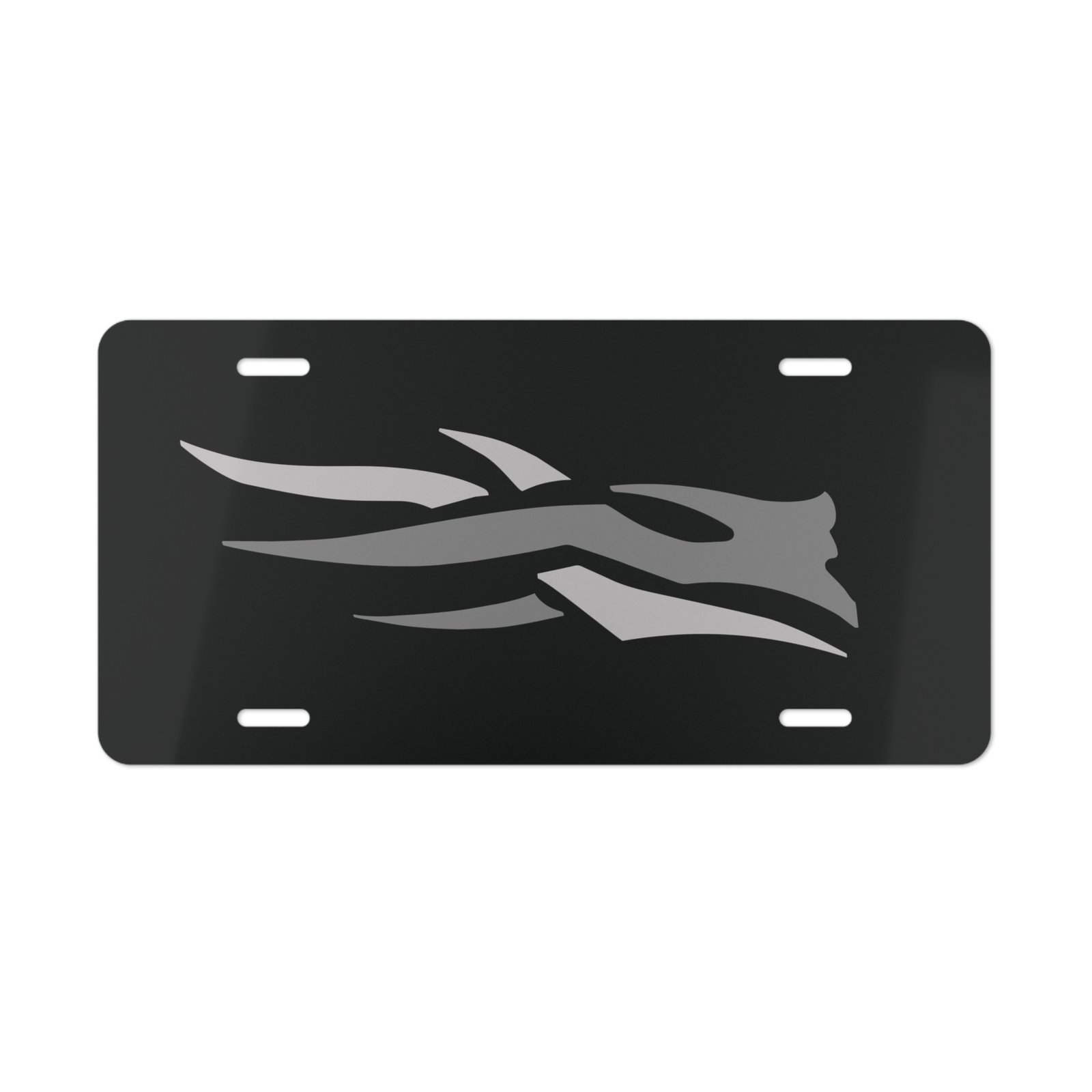 Custom Camo Vanity Plate With Sitka Camo Blackout V1