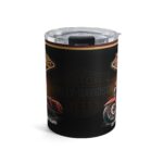 Vintage Motorcycle Tumbler 10oz| Retro Biker Gift, Travel Mug, Custom Drinkware, Harley-Inspired Cup, Motorcycle Enthusiast