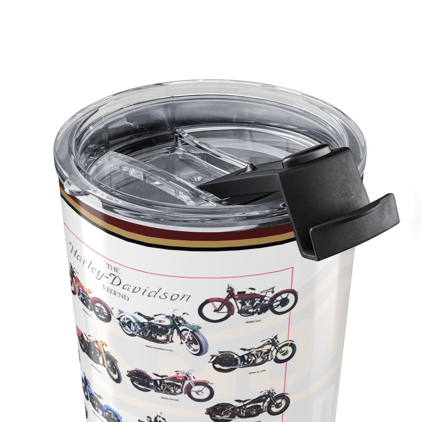 120th Harley-Davidson Motorcycle Tumbler 20oz, Perfect Gift for Bikers, Summer Road Trips, Father’s Day, Bike Week, Camping Travel Mug