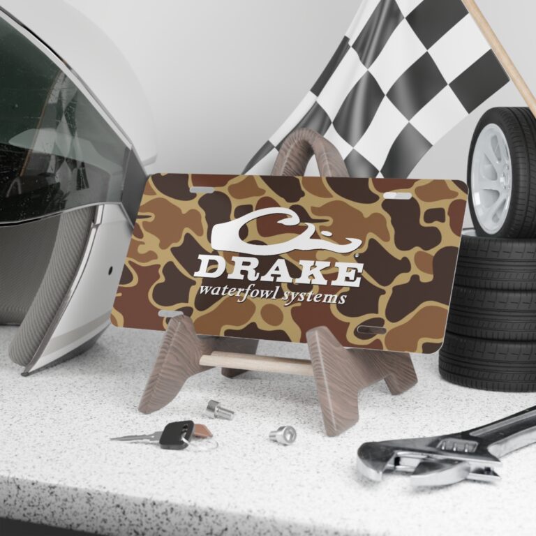 Duck Hunter Camo Front Vanity Plate for Trucks & Cars