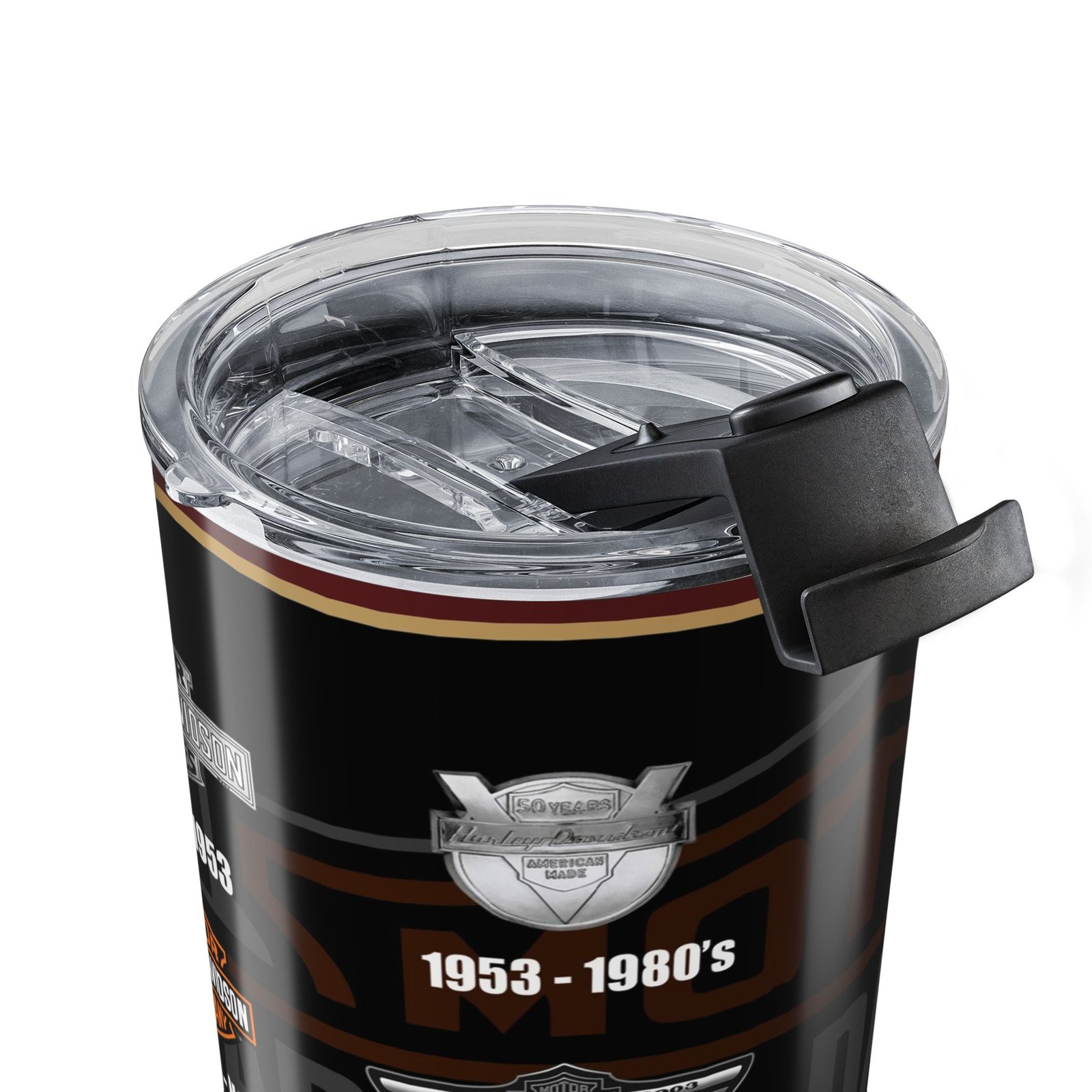 120th Harley-Davidson Motorcycle Tumbler 20oz, Perfect Gift for Bikers, Summer Road Trips, Father’s Day, Bike Week, Travel Mug