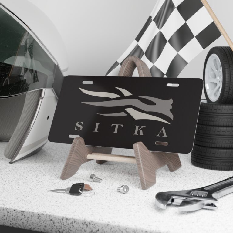 Darken Your Front End with a Sitka Blackout Camo Plate