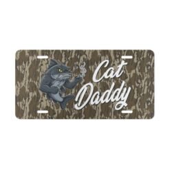 Custom Designed Catfish Vanity Plate Tag