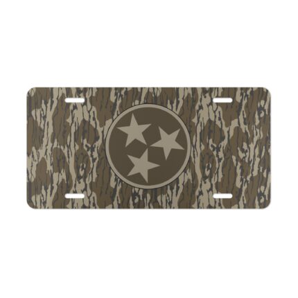 Vanity Front License Plate | Custom Designed Tag | Outdoor Enthusiast Truck Accessories | Camo Vanity Plates