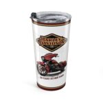 120th Harley-Davidson Motorcycle Tumbler 20oz, Perfect Gift for Bikers, Summer Road Trips, Father’s Day, Bike Week, Camping Travel Mug