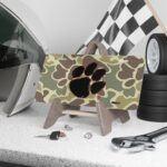 Custom Camo Vanity Plate In Drake Woodland Duck Hunter Camo With Logo