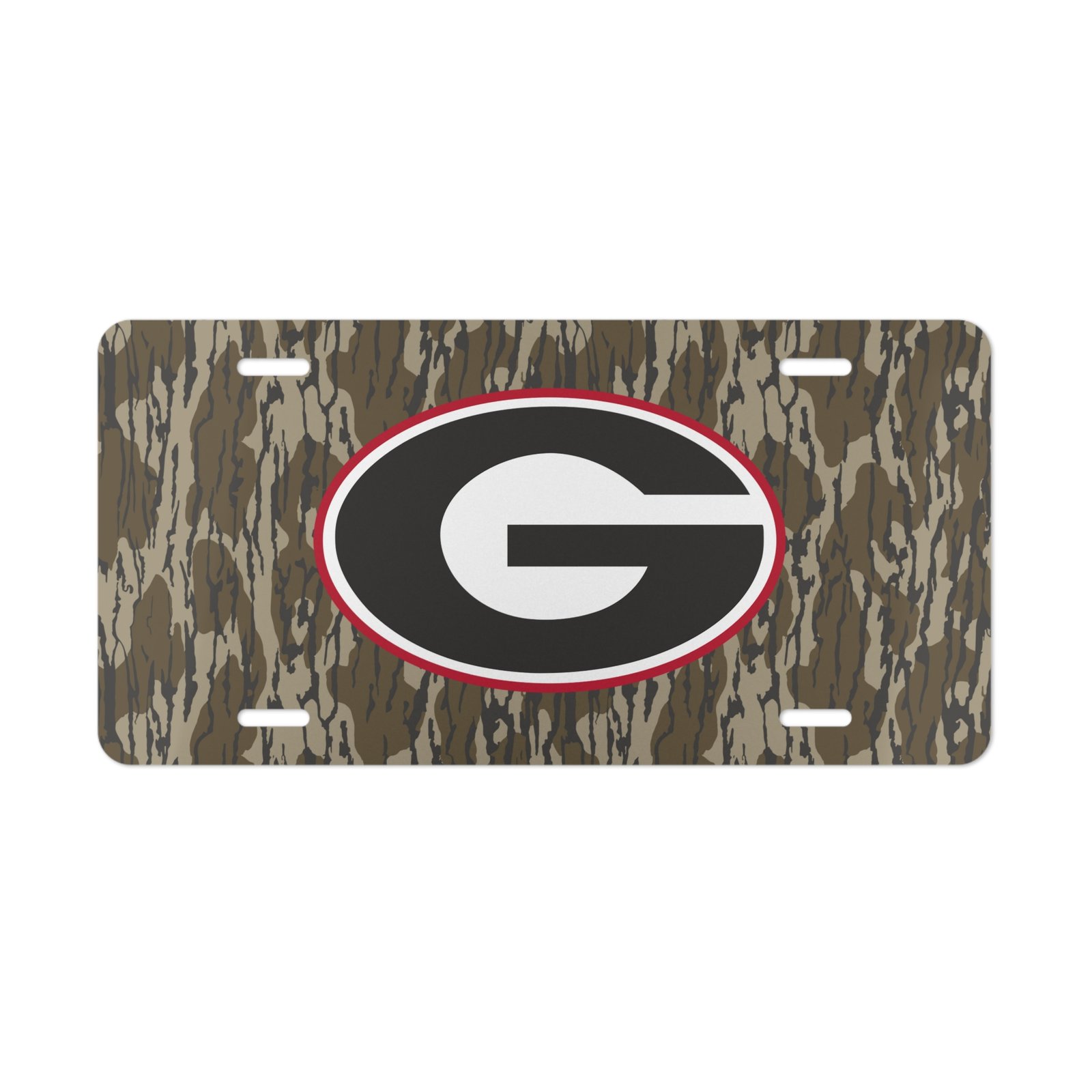Custom Camo Vanity Plate GB