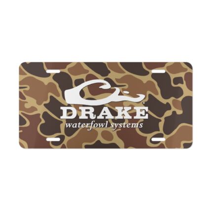 Vanity Front License Plate | Custom Designed Tag | Outdoor Enthusiast Truck Accessories | Camo Vanity Plates