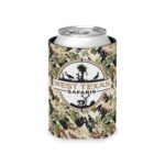 West Texas Camo Koozie: Cold Drinks, Seamless Style || Outdoor Adventure Koozie: Sitka Camo Can Cooler for Hunters