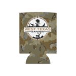 West Texas Camo Koozie: Keep Drinks Cold in Style! || Authentic Kuiu Valo Koozie Cooler for Outdoor Adventures