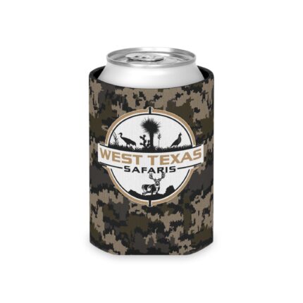West Texas Camo Koozie: Chill Drinks in Style Outdoors || Adventure-Ready Kuiu Talus Camo Cooler Cover for Every Outdoor Enthusiast