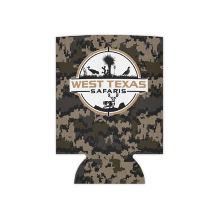 West Texas Camo Koozie: Chill Drinks in Style Outdoors || Adventure-Ready Kuiu Talus Camo Cooler Cover for Every Outdoor Enthusiast