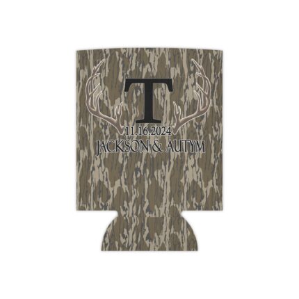 Trendy Camo Can Cooler Cover for Stylish Drink Insulation || Durable Jackson & Autym Koozie – Keep Drinks Cold in Camo Style