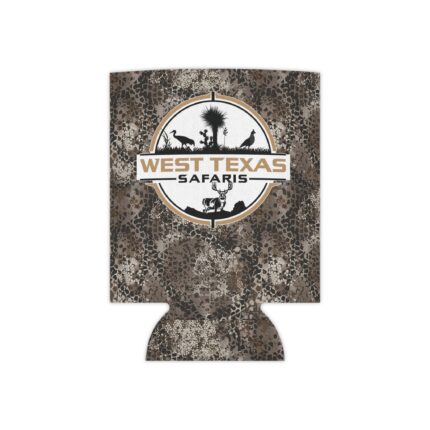 West Texas Safaris Camo Can Cooler – Stay Chill in Style