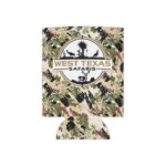 West Texas Camo Koozie: Cold Drinks, Seamless Style || Outdoor Adventure Koozie: Sitka Camo Can Cooler for Hunters