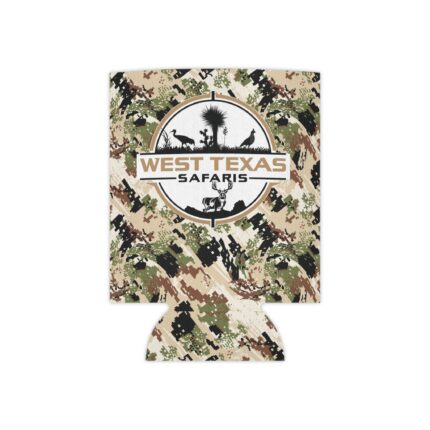 West Texas Camo Koozie: Cold Drinks, Seamless Style || Outdoor Adventure Koozie: Sitka Camo Can Cooler for Hunters