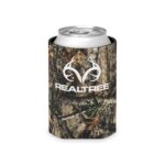 Camo Koozie Cooler: Keep Drinks Cold in Style Outdoors || Realtree Edge Can Cooler – Lightweight, Durable & Perfect for Adventures