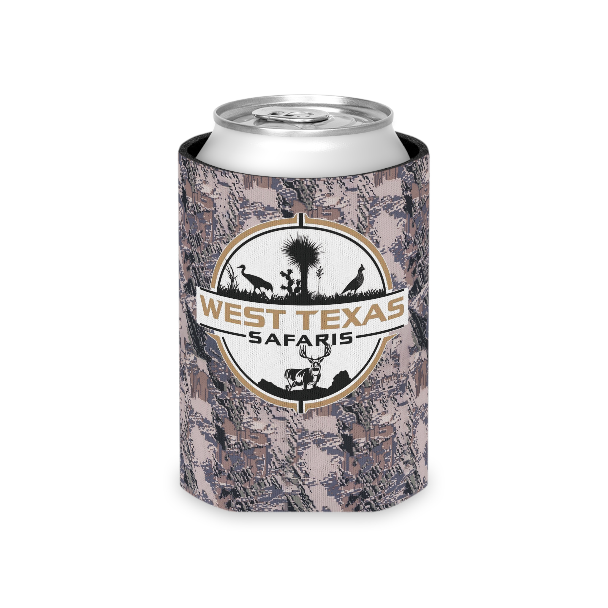 8132898702171211696 2048.jpeg Outdoor Adventure Camo Koozie Cooler for Drinks | West Texas Safaris || Stay Cool in Style with Authentic Camo Can Cooler | West Texas Safaris