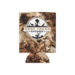 Stay Frosty with West Texas Camo Koozie for Outdoor Adventures || West Texas Safaris Insulated Camo Can Cooler for Hunting Fun