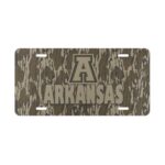 Rugged Arkansas V6 Camo Front Vanity Plate