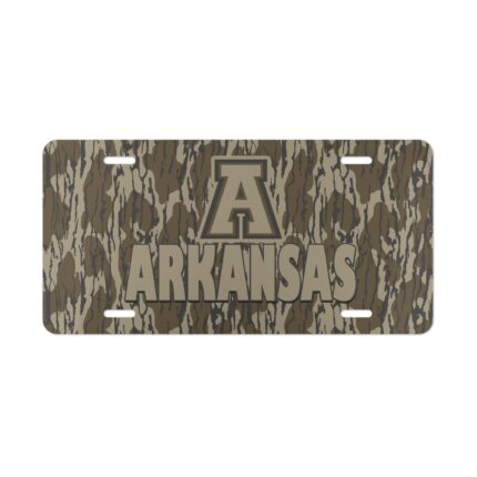 Vanity Front License Plate | Custom Designed Tag | Outdoor Enthusiast Truck Accessories | Camo Vanity Plates