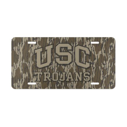 Weatherproof Hunter Camo Front License Plate for Trucks and Cars