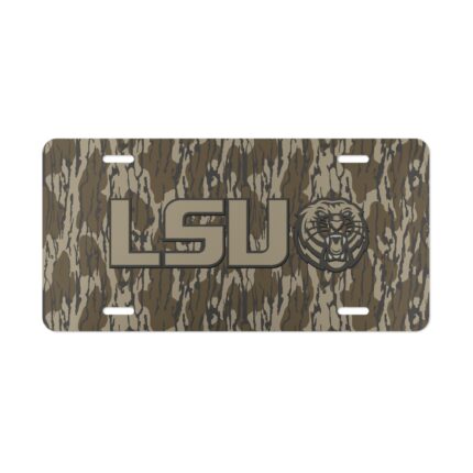 Custom Vanity Plate Tag With LSU V3