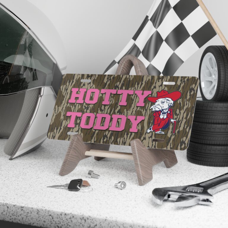 Show Hotty Toddy Pride – Hunter Camo Front Plate