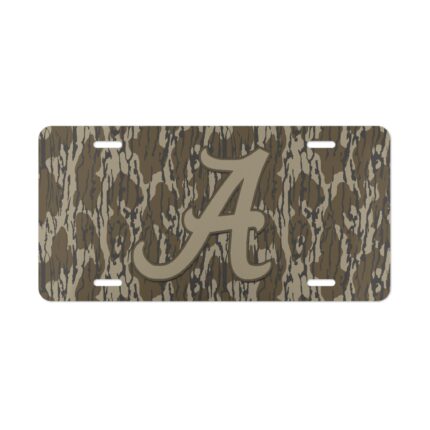 Vanity Front License Plate | Custom Designed Tag | Outdoor Enthusiast Truck Accessories | Camo Vanity Plates
