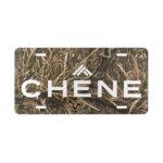 Custom Camo Vanity Plate With Chene