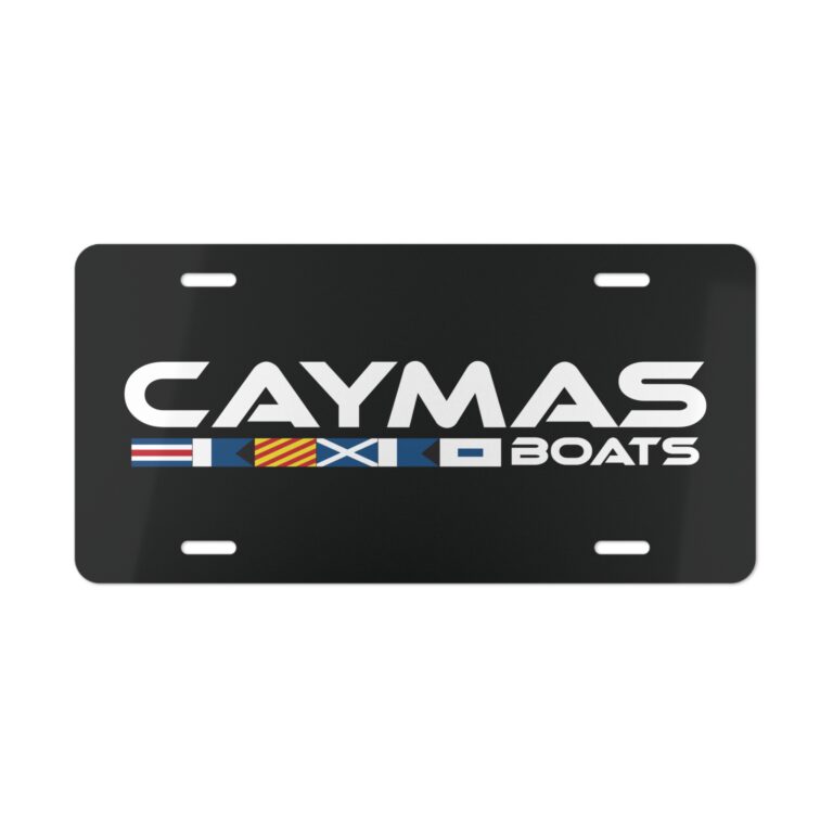 Rugged Front-End Upgrade – Caymas Black Camo Vanity Plate