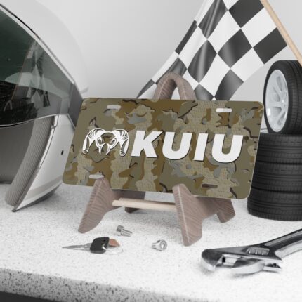 Custom Vanity Plate Tag Valo