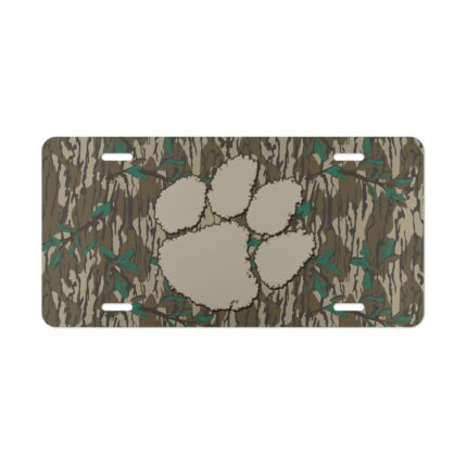 Vanity Front License Plate | Custom Designed Tag | Outdoor Enthusiast Truck Accessories | Camo Vanity Plates