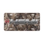 Custom Vanity Plate Tag With Hemi And Approach FX