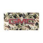 Custom Vanity Plate Tag With Subalpine And GMC